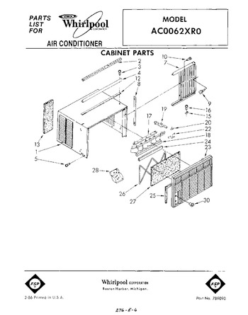 Diagram for AC0062XR0