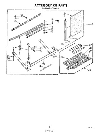 Diagram for AC2904XS0