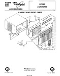 Diagram for 01 - Cabinet And Front