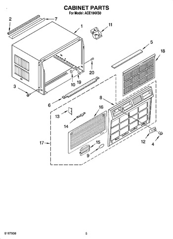 Diagram for ACE184XS0