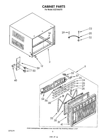 Diagram for ACE184XT0