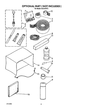 Diagram for ACE184XT1