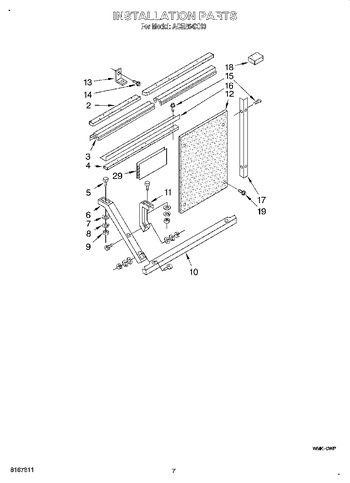 Diagram for ACE254XH0