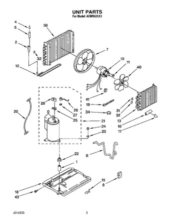 Diagram for ACM052XX3