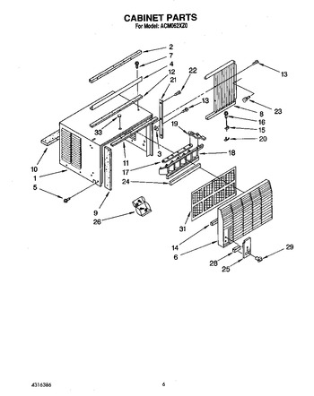 Diagram for ACM062XZ0