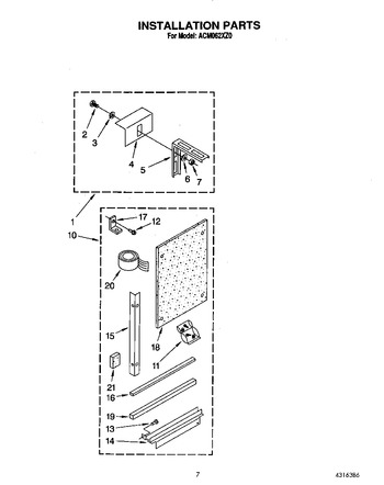 Diagram for ACM062XZ0