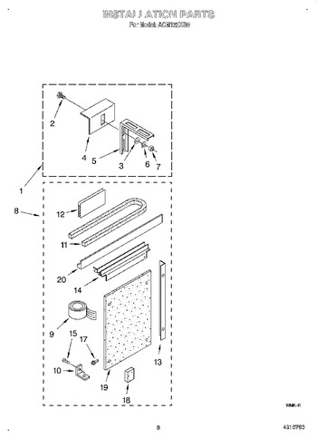 Diagram for ACM122XG0