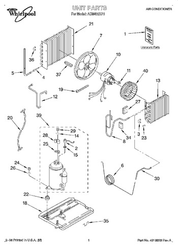 Diagram for ACM492XA1