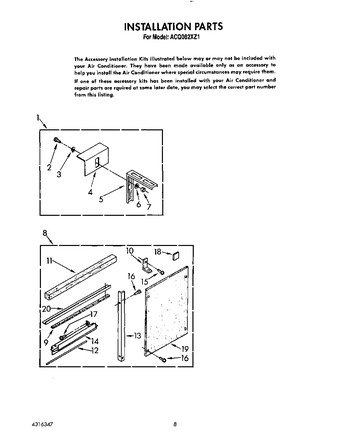 Diagram for ACQ082XZ1