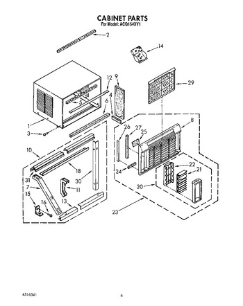 Diagram for ACQ154XY1