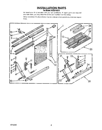 Diagram for ACQ214XY1