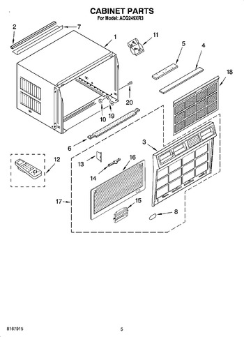 Diagram for ACQ249XR3