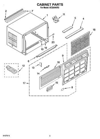 Diagram for ACQ304XR3