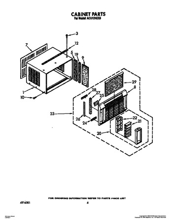 Diagram for ACU124XX0