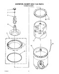 Diagram for 05 - Agitator, Basket And Tub