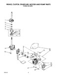 Diagram for 07 - Brake, Clutch, Gearcase, Motor And Pump