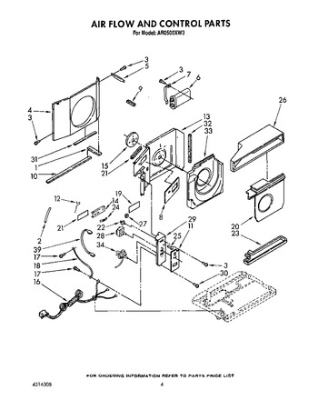 Diagram for AR0500XW3