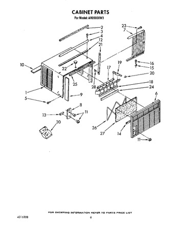 Diagram for AR0500XW3