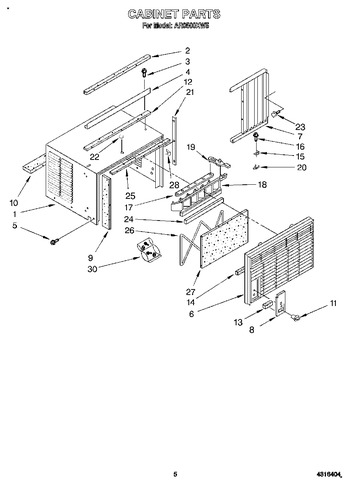 Diagram for AR0500XW5