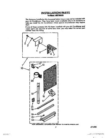 Diagram for AR0700XX0