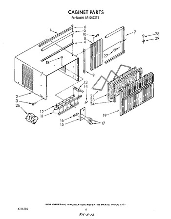 Diagram for AR1000XT2