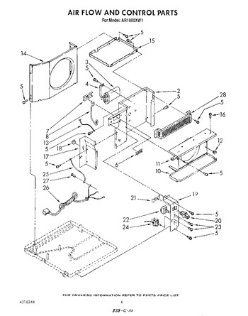 Diagram for AR1000XW1