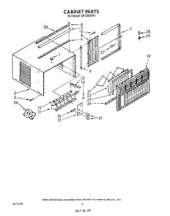 Diagram for AR1200XW1