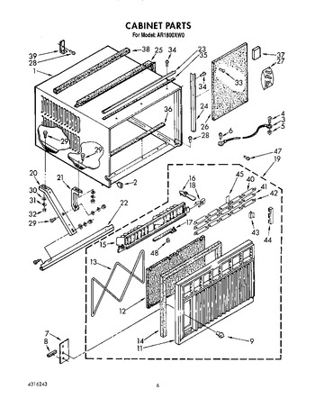 Diagram for AR1800XW0