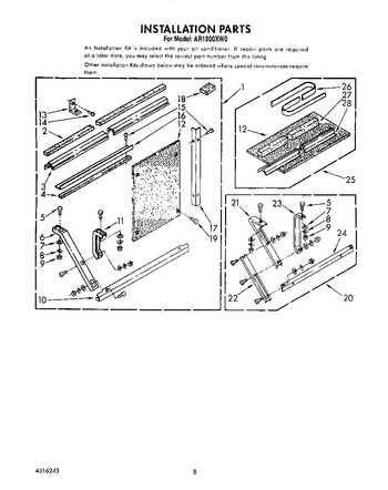 Diagram for AR1800XW0