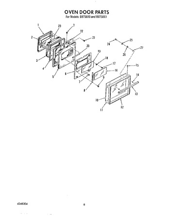 Diagram for B8758X0