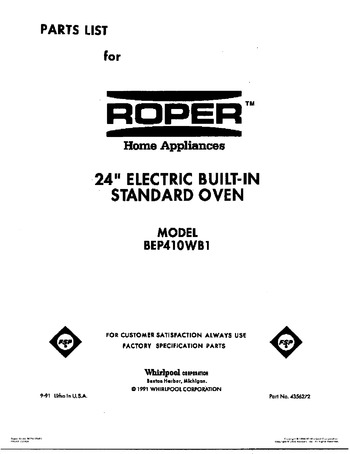 Diagram for BEP410WB1