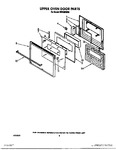 Diagram for 06 - Upper Oven Door