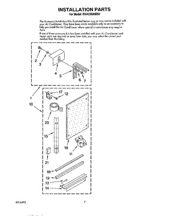 Diagram for BHAC0600BS0