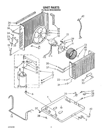 Diagram for BHAC0830XS0