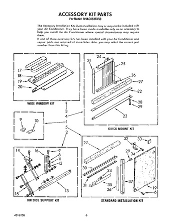 Diagram for BHAC0830XS0