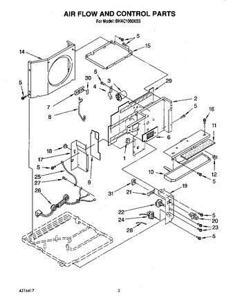 Diagram for BHAC1000XS3