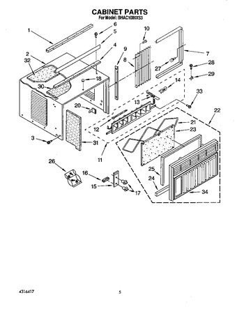 Diagram for BHAC1000XS3