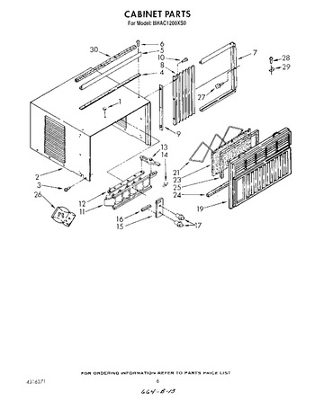 Diagram for BHAC1200XS0