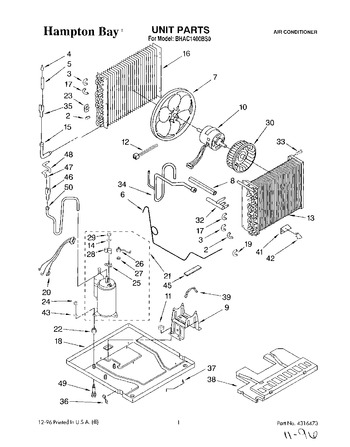 Diagram for BHAC1400BS0