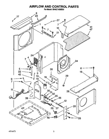 Diagram for BHAC1400BS0