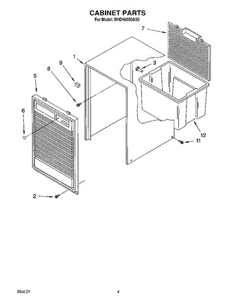 Diagram for BHDH4000AS0