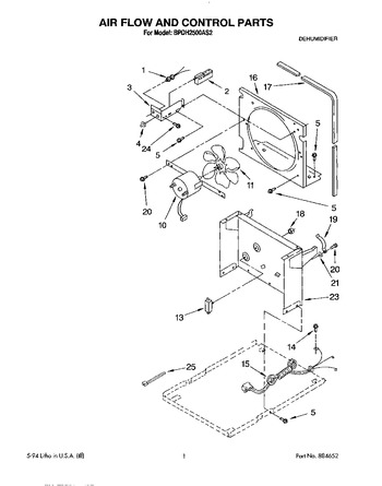 Diagram for BPDH2500AS2