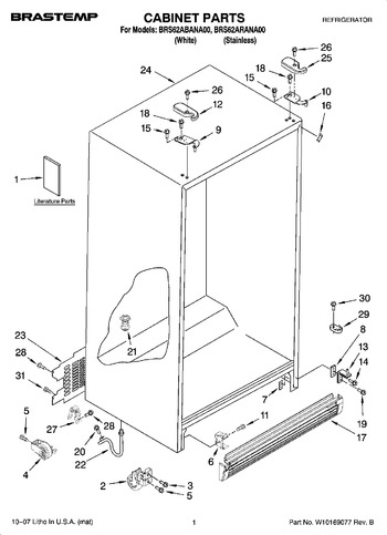 Diagram for BRS62ABANA00