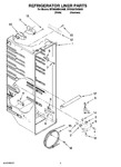 Diagram for 02 - Refrigerator Liner Parts