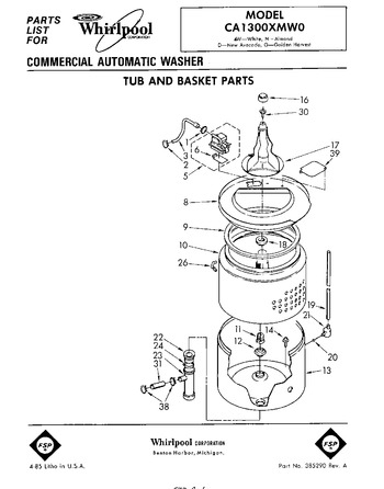 Diagram for CA1300XMW0