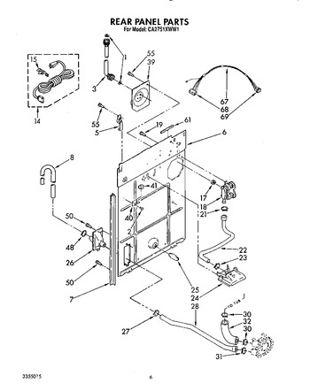 Diagram for CA2751XWW1