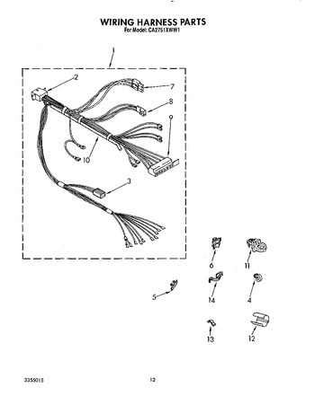 Diagram for CA2751XWW1