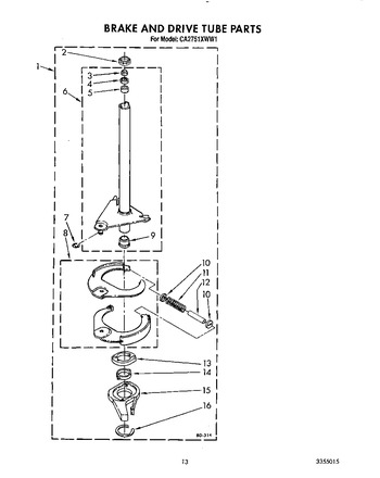 Diagram for CA2751XWW1