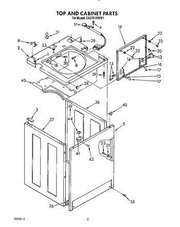 Diagram for CA2751XWN1