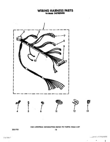 Diagram for CA2762XWN0